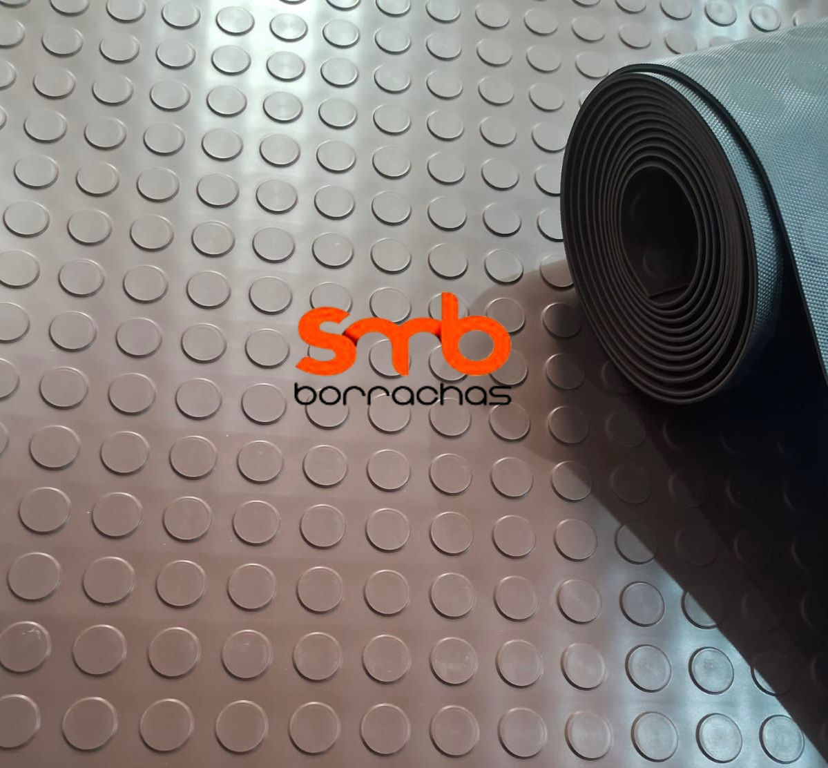 Piso Pastilhado Marrom 2,8mm x 1,20 x 15mts